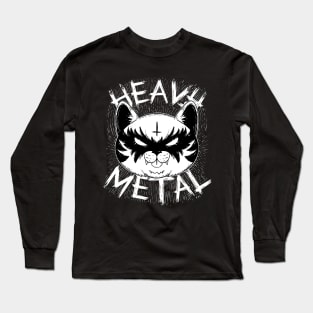 Heavy Meowtal Long Sleeve T-Shirt